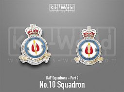 Kitsworld SAV Sticker - British RAF Squadrons - No.10 Squadron 